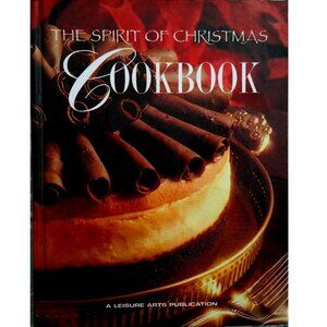 1996 The Spirit Of Christmas Cookbook - Leisure Arts